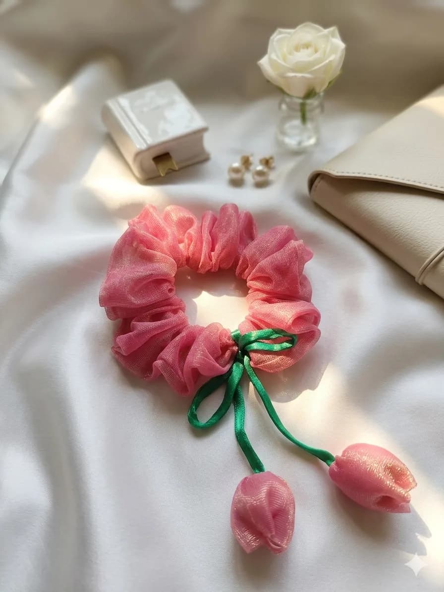 Tulip Scrunchie