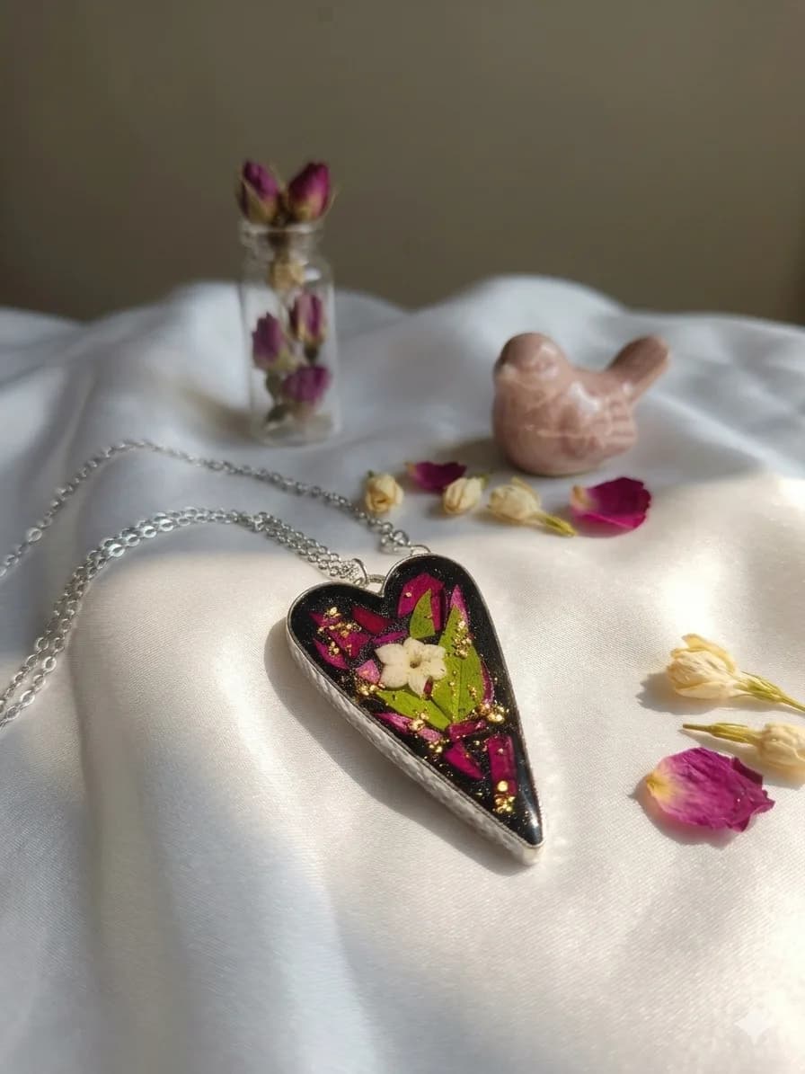 Blackthorn Resin Necklace