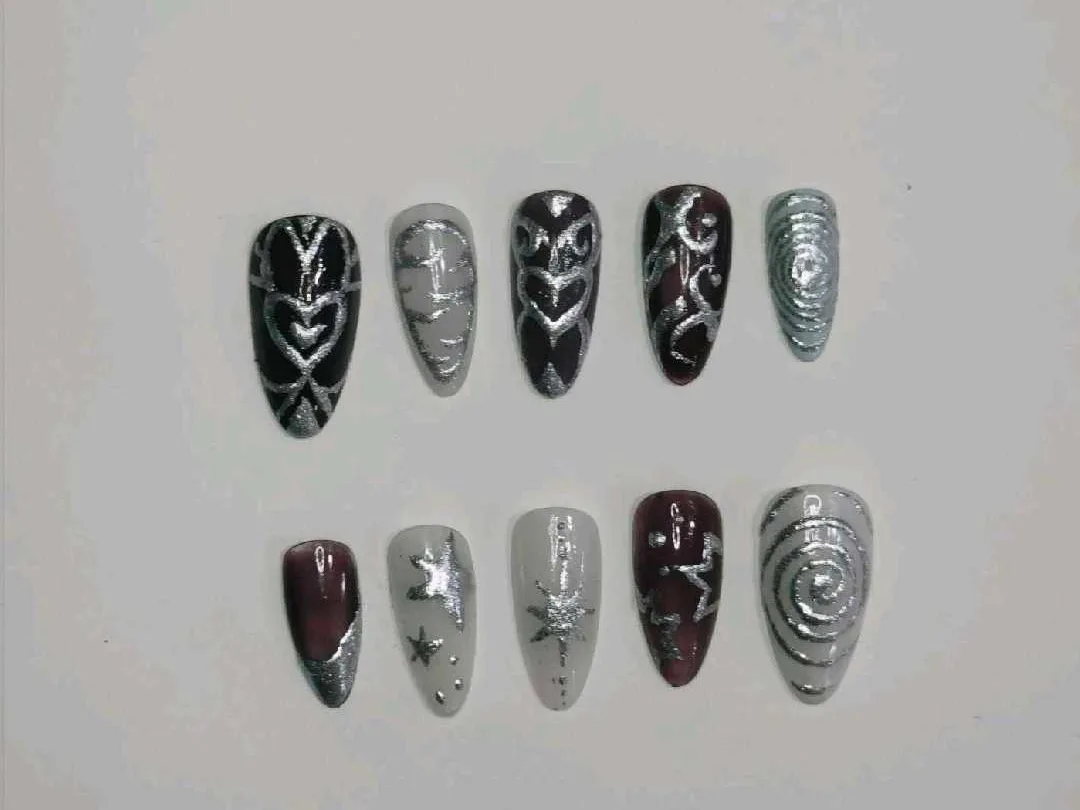 Gothic handmade nails — 2