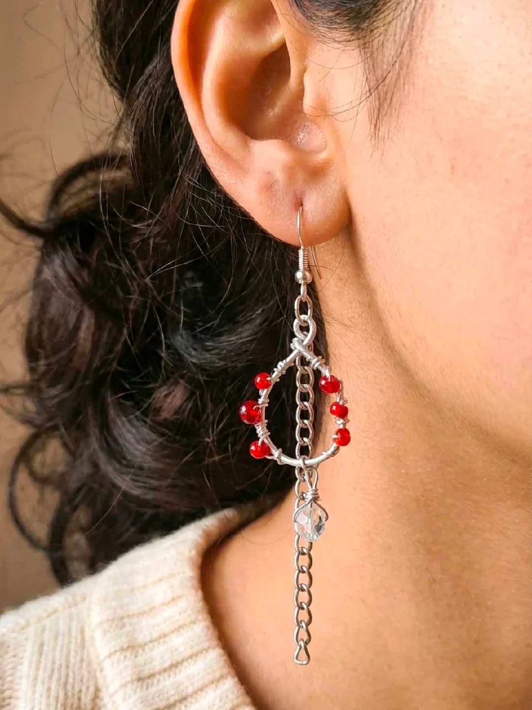 Gothic style earrings — 1
