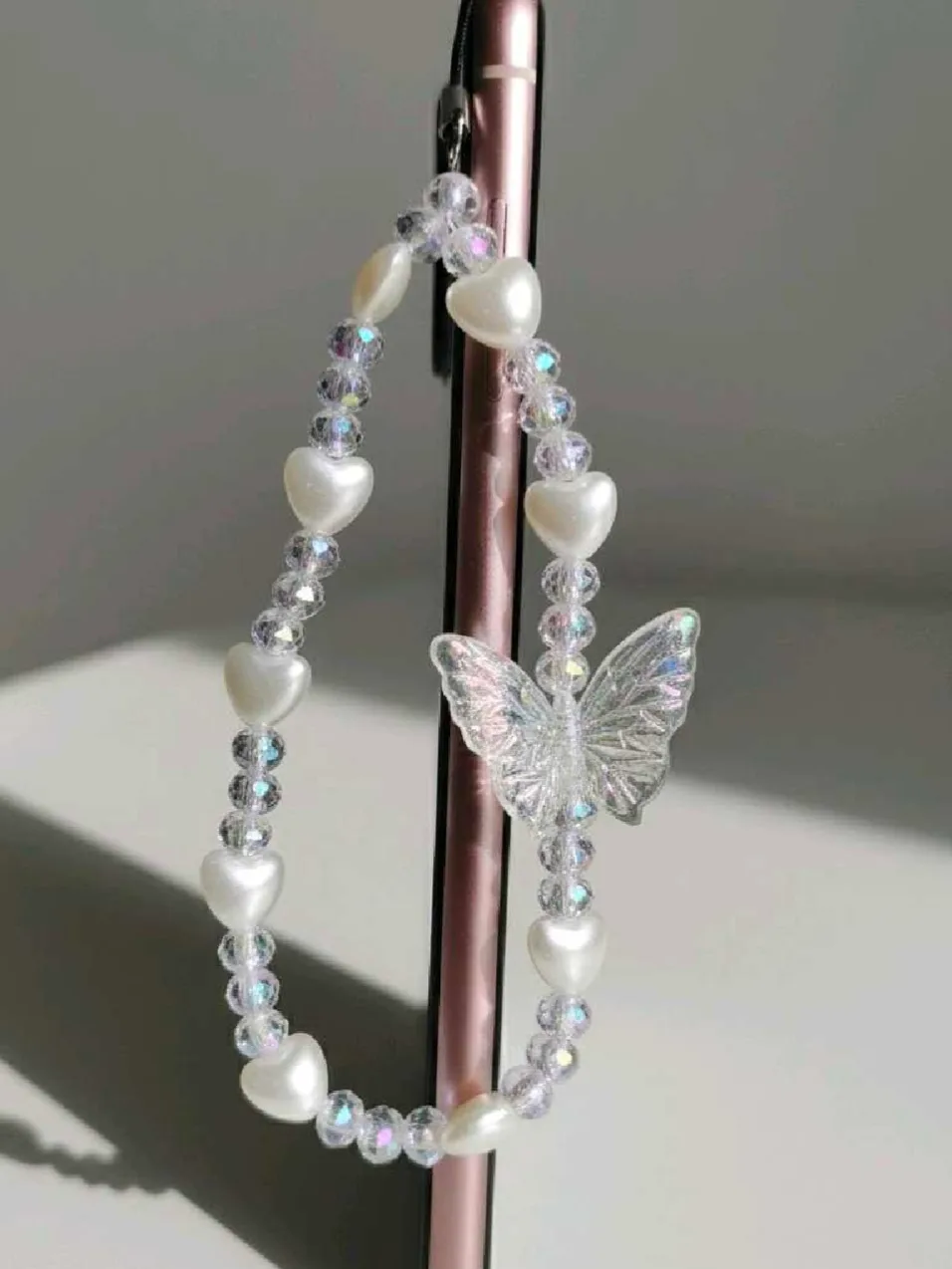 Butterfly phone charm
