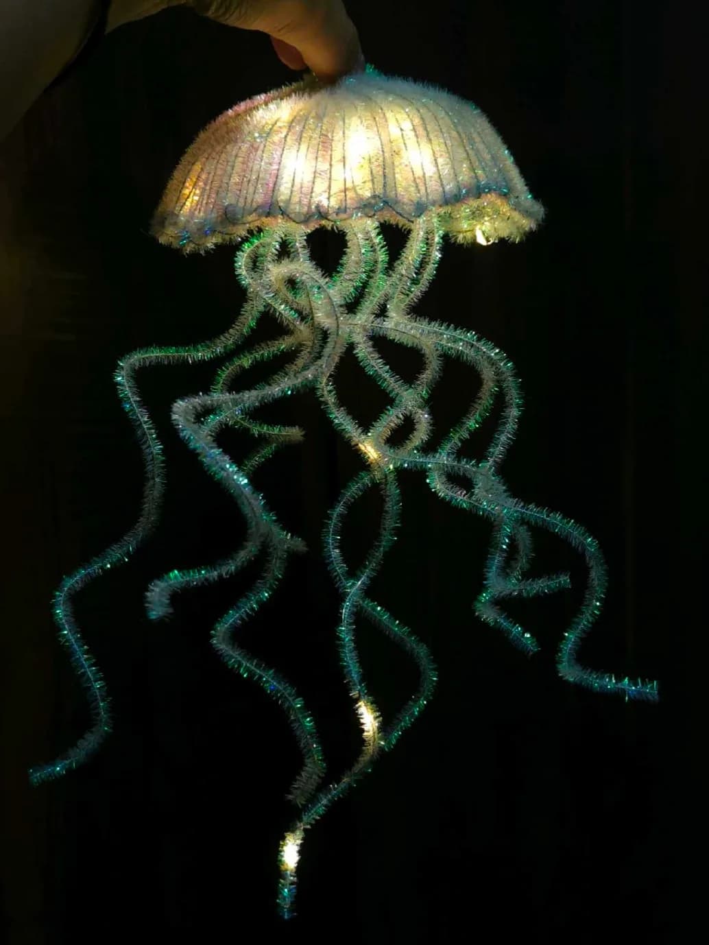 Jellyfish lamp
